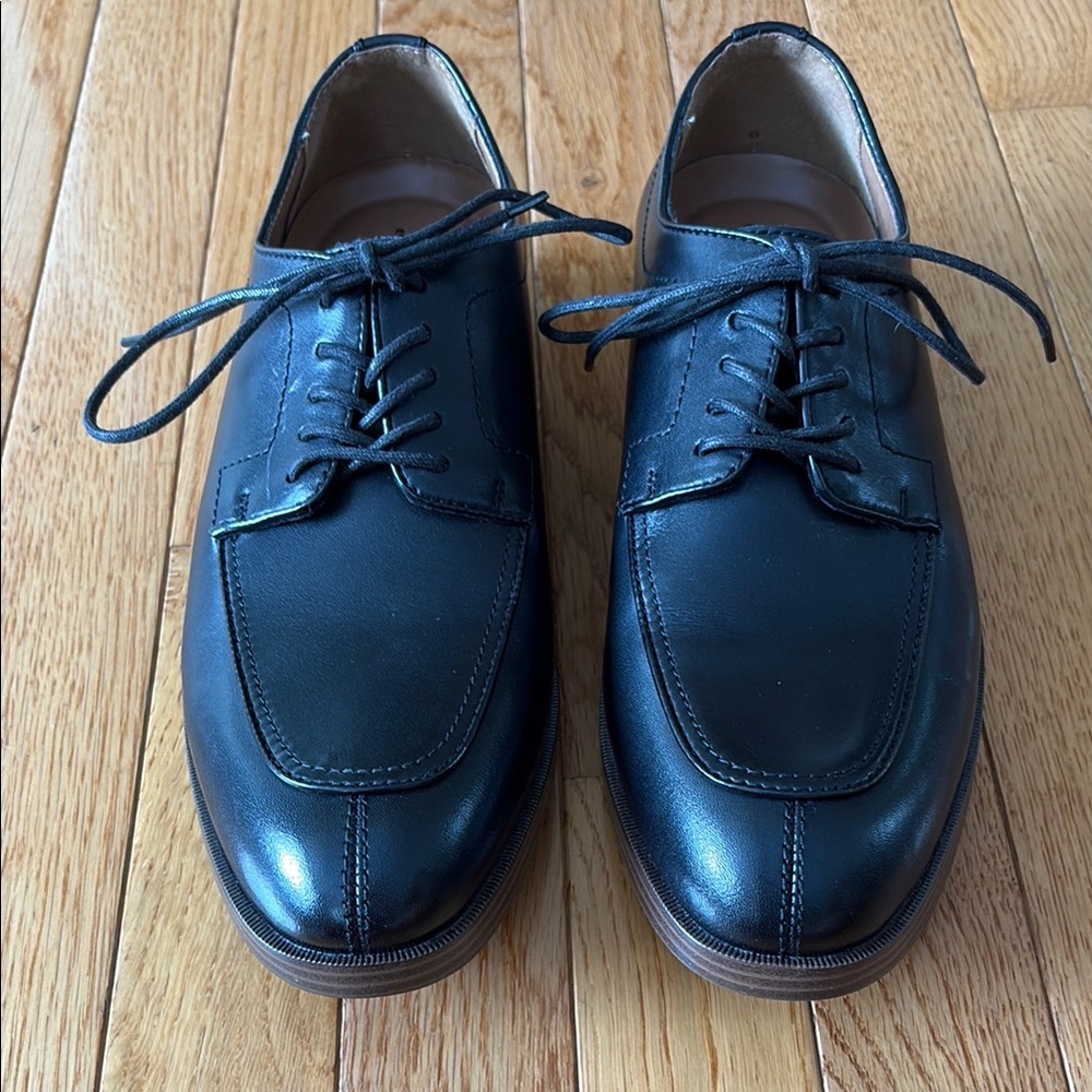 Men’s Bass Black Oxfords Classic Elegance